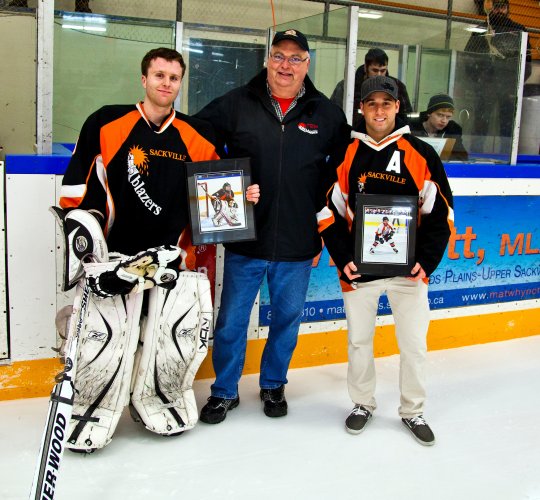 Sackville Blazers Jr B Hockey Club : Powered By GOALLINE